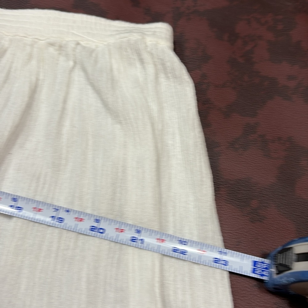 Blair whiteTiered A-Line Maxi Skirt - Picture 6 of 6